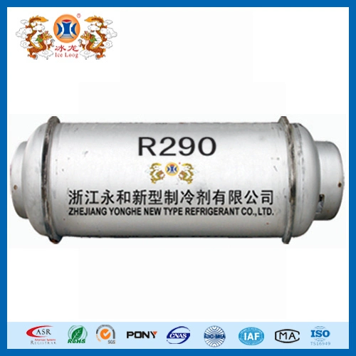 99.9% Purity Refrigerant Gas R290 Propane