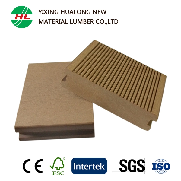 Green Environmental Protection Eco-Friendly Wood Plastic Composite Decking for Landscape