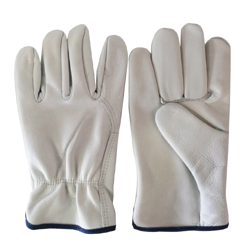 Gants de travail en cuir de sécurité Protection Gants de travail de coupe de sécurité