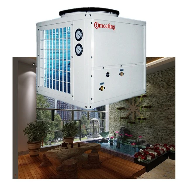 Meeting Seafood Farm Air-to-Water Heat Pump Is Used for Pond and Fish Pond Heat Pump Water Heaters