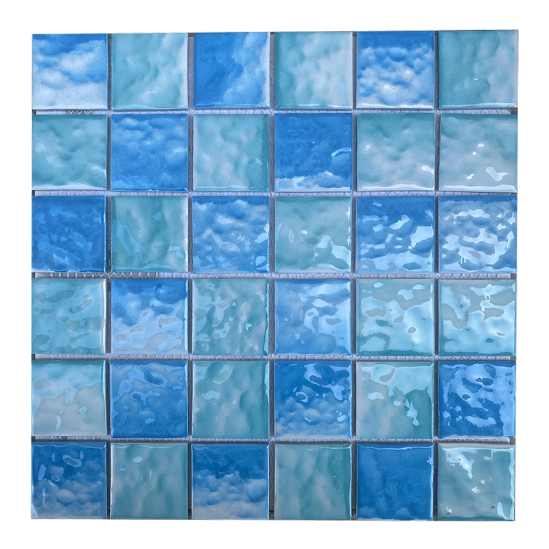 Baobiao Swimmg madera Piscina de Shell de mármol, cristal de oro rosa mosaico de azulejos de cuarto de baño disponen de adhesivo de vinilo autoadhesivo resistente al agua del baño