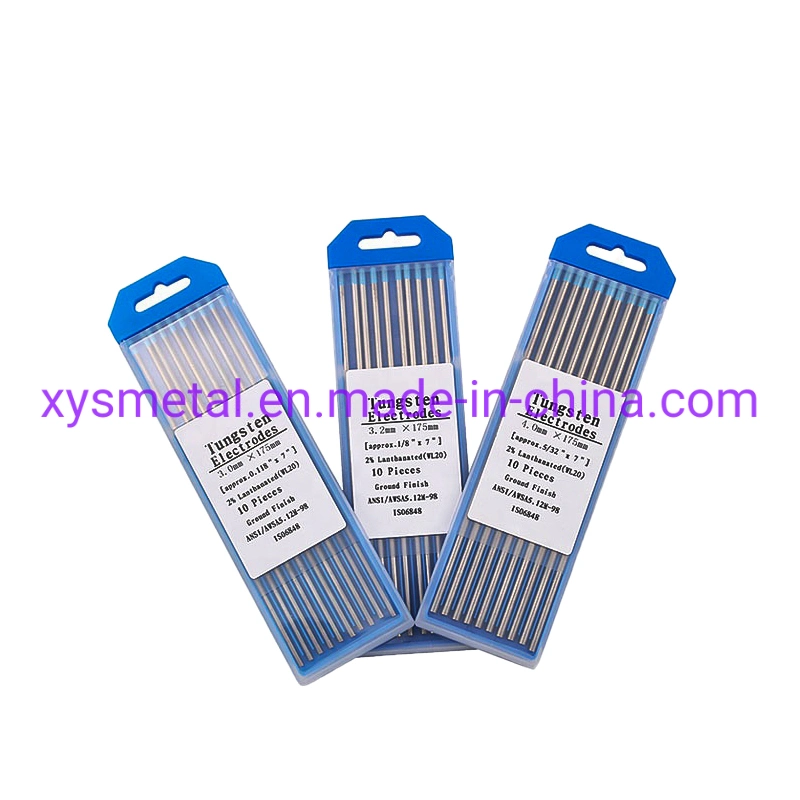 Factory Direct Supply Tungsten Resistance 1.6mm Welding Tungsten Electrodes