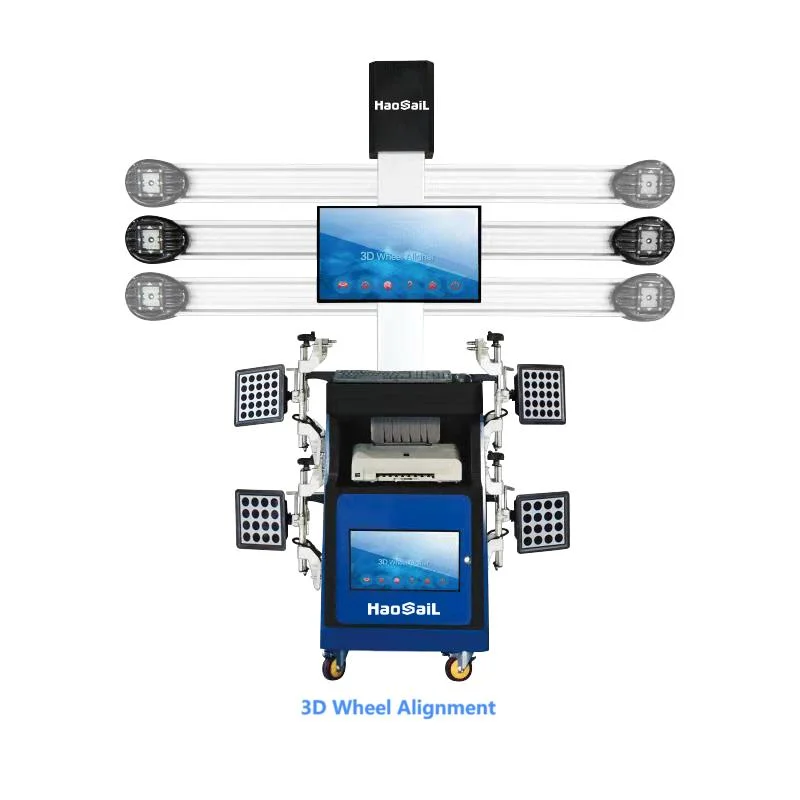 Auto Garage Shop Tyre Maintenance Equipment 3D Computerized Aligner 4 Wheel Alignment