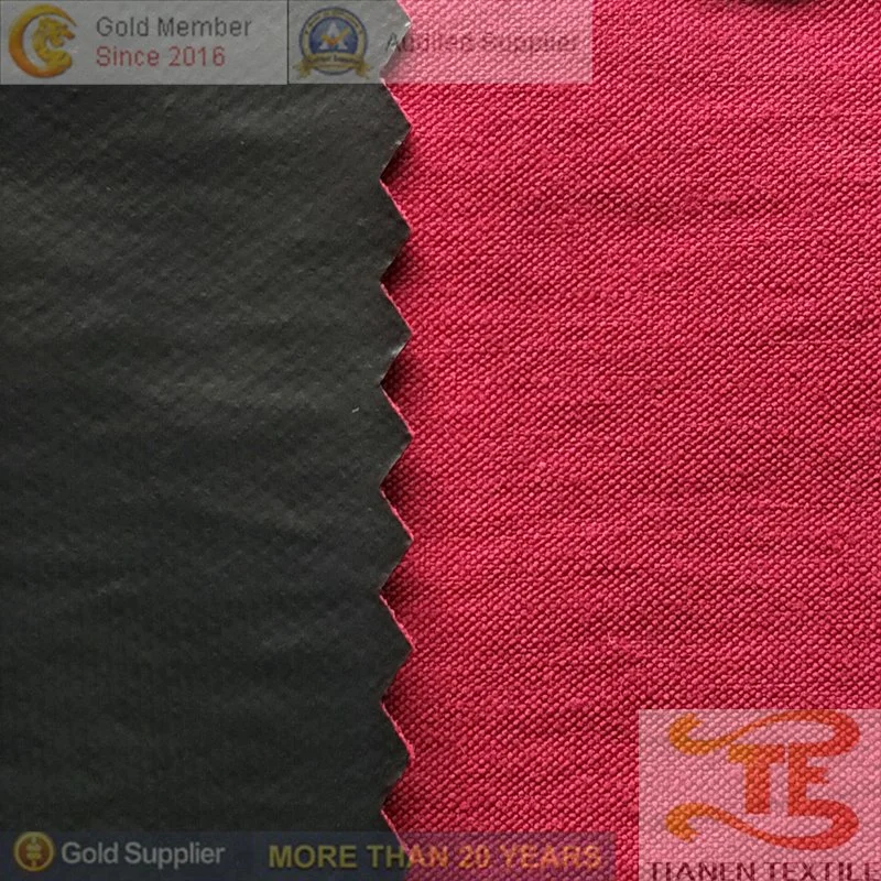 O tecido de algodão de Nylon simples com Membrance para roupa