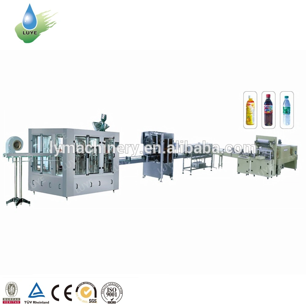 500ml Plastic Bottle Screw Cap Mineral Water Filling Packing Machinery