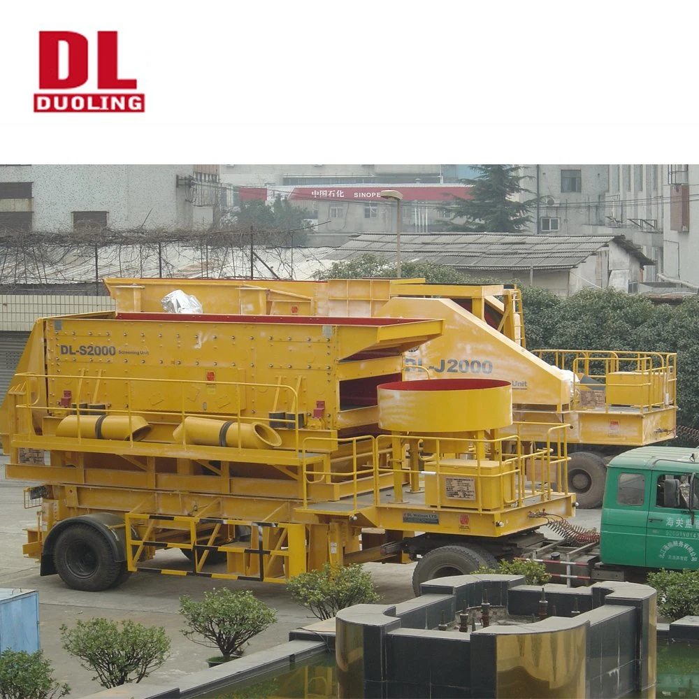 Duoling Portable Mobile Jaw Crushers in Primary Crushing Stage