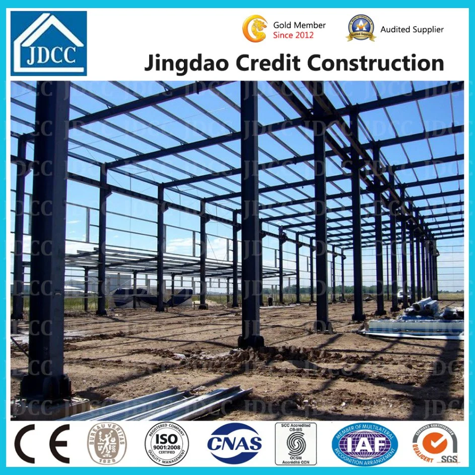 Space Frame for Durable Long Life Time Prefab Steel Structure Warehouse Prefabricated House Building