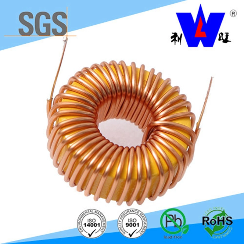 High Current Fixed Toroidal Choke Coil Inductor with RoHS with Terminal for Solar, Wind and New Energy