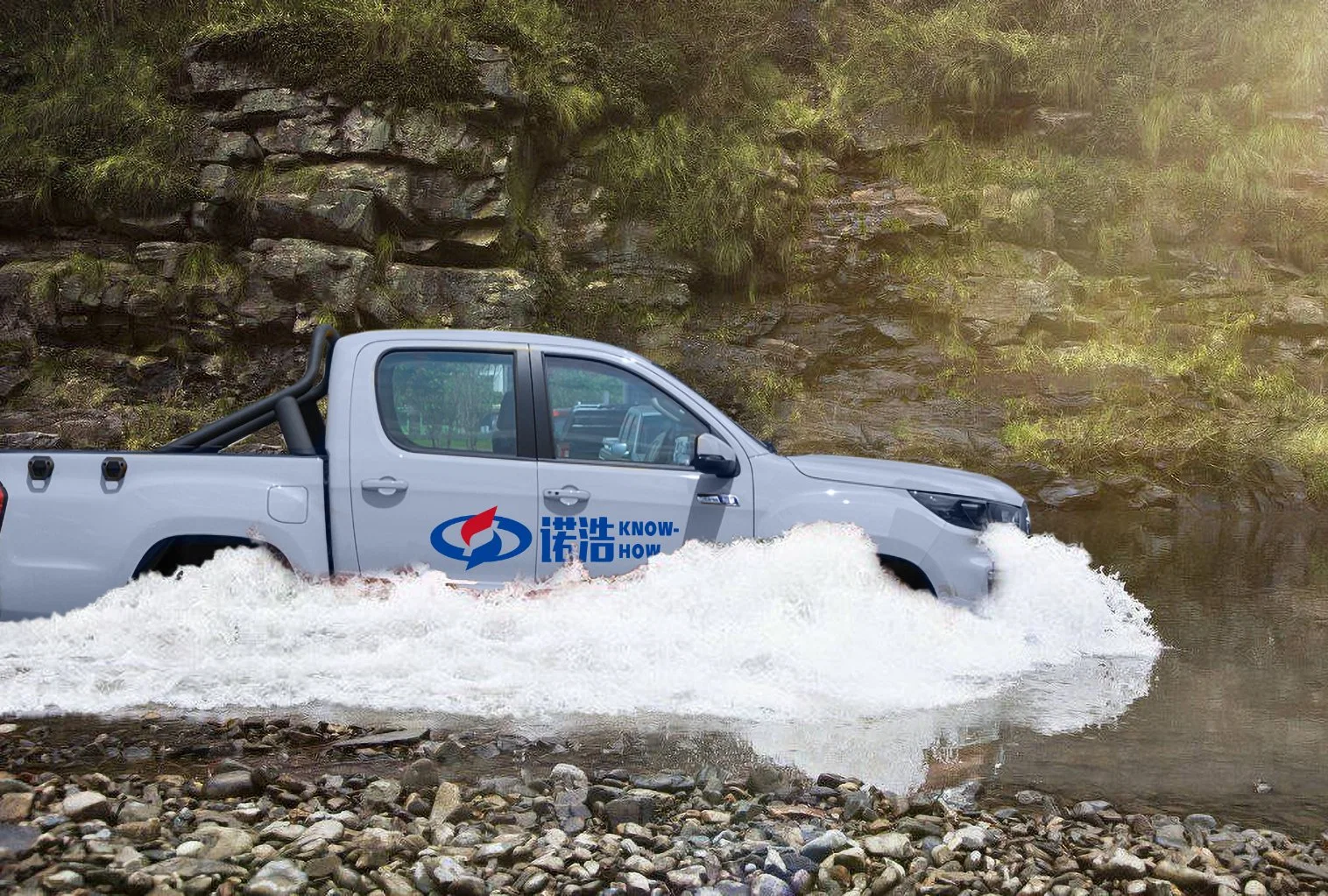 Aplicación de Minería Know-How cerrado desnudo de embalaje JAC Auto Precio rápido