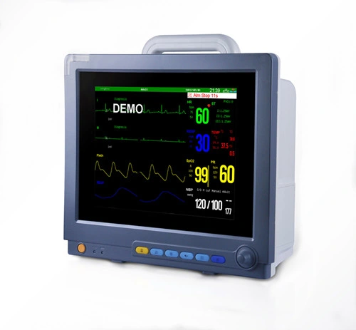 Snp Sinnor9000m обработанных 15дюйма ICU на прикроватном мониторе пациента медицинского оборудования с остановкой на заводе Storge непосредственно