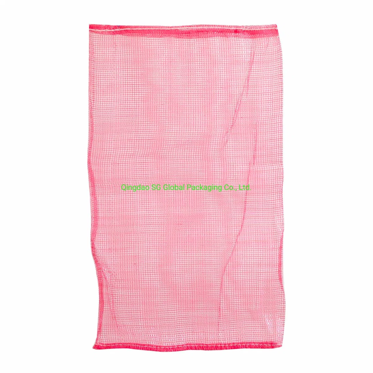 GRS SGS Factory Wholesale/Supplier PP Tubular Packing Cabbage Garlic Onion Lemon Drawstring Packaging Large Small Leno Mesh Produce Net Bag for Fruit Vegetable Firewood