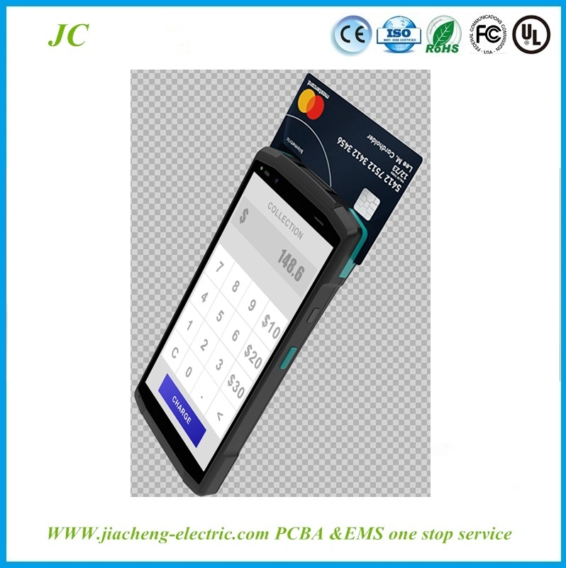 جهاز لاسلكي Smart POS رمز شريطي ثنائي الأبعاد لشركة OEM EDM WiFi 4G الماسحة الضوئية