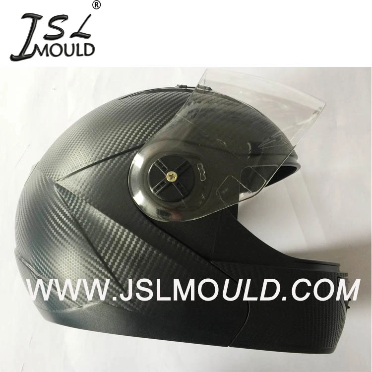 Plegable de plástico de inyección de moldes de casco