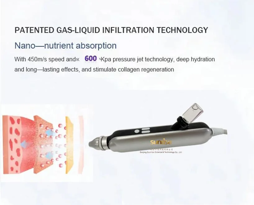 Nueva pistola de Mesoterapia Cristal Lipo pistola de inyección de Meso aguja libre Pistola de mesoelevación de plasma inyector de alta presión de aguja Ninguno