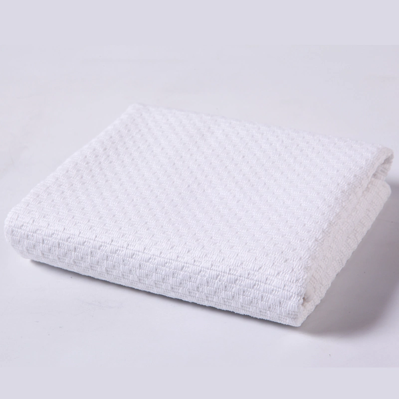 280GSM Wholesale/Supplier Household Microfiber Floor Table Cloth Cleaning Microfiber Dish Drying Towels Dish Towels Waffle Weave Kitchen Towels 16 Inch X 24 Inch White