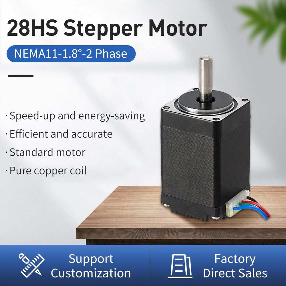 Best Service 2 Phase Hybrid Stepper Motor 0.3A-0.95A Step Motor NEMA11