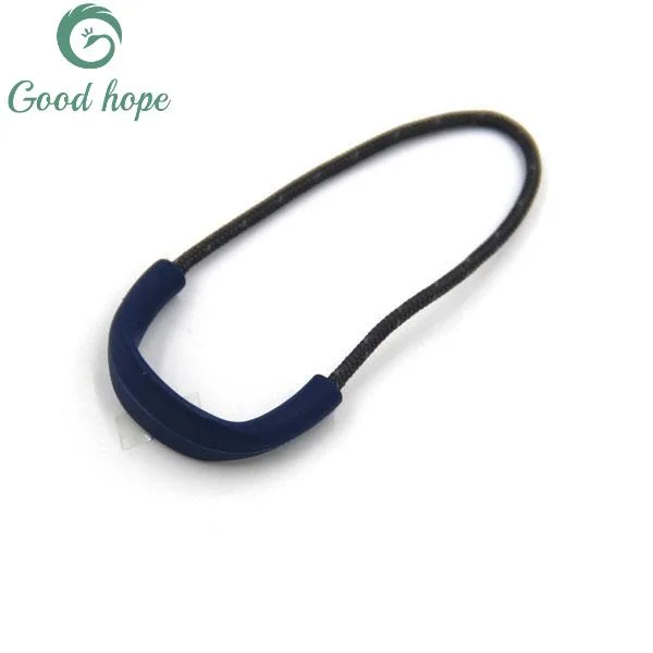 Wholesale/Supplier Amazon Top Seller String Cord Colorful Bag Zip Head Slider PVC Silicone Rubber Custom Zipper Pull