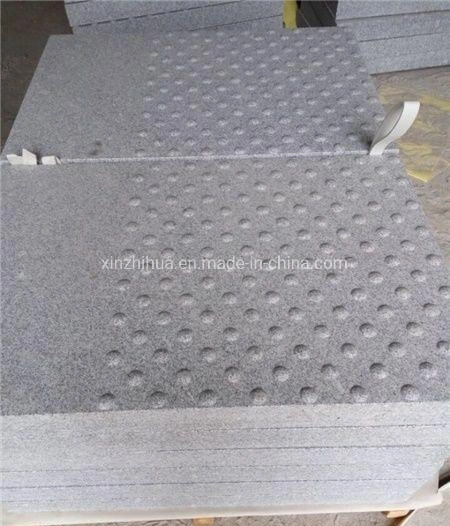 China Cheap/Light Grey/G603 Stone Flamed/Honed Paving/Cube/Kerb/Flooring Roadside/Garden/Walkside Granite Blind Tiles