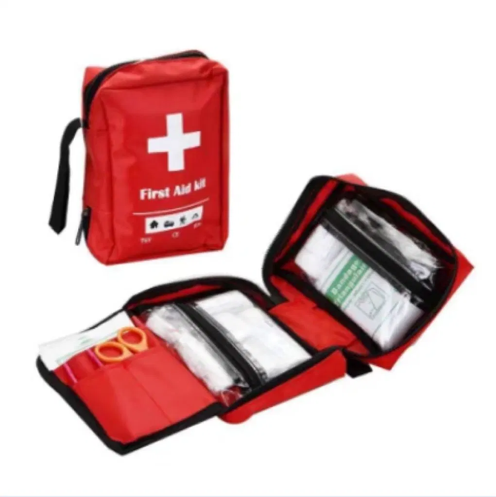 Certificate Approved Plastic Medical Level Survival First Aid Box Kits Product Supplier for Home Car Auto Travel Family Outdoor