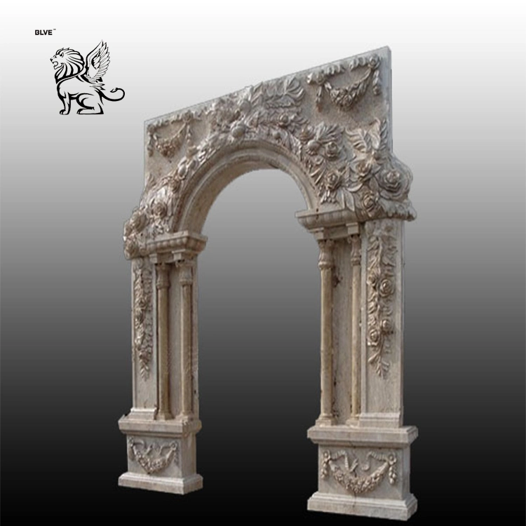 European Craft Carved Marble Doorpost Mdfy-13