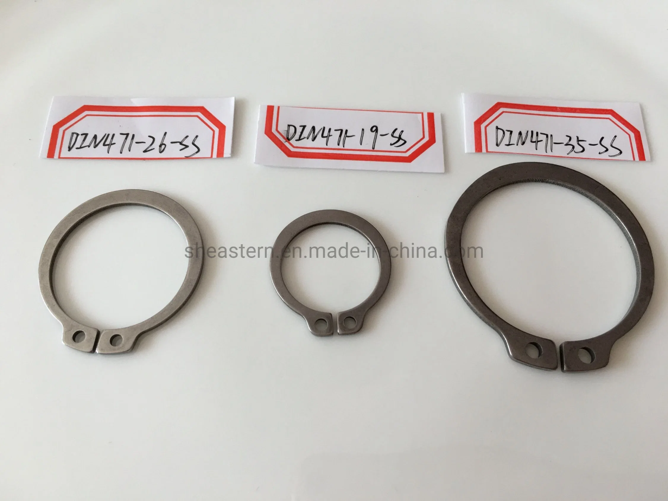 Stainless Steel Circlips, Retaining Ring, DIN471-14