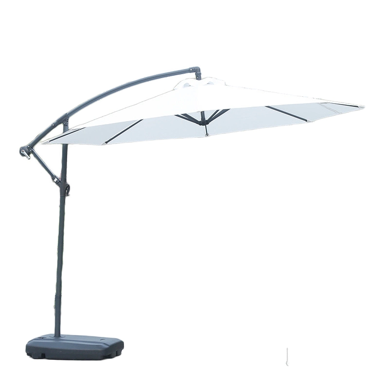 Modern Leisure Outdoor Home Furniture Patio Solid Iron Wrench Sunshade Beach Umbrella for Garden