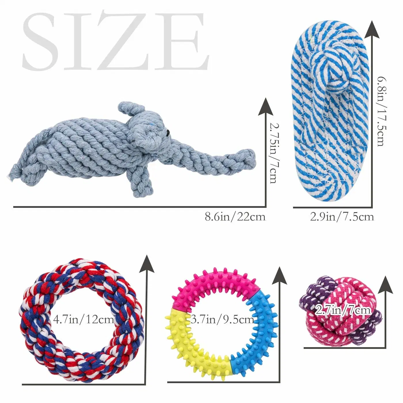 High quality/High cost performance Cotton Rope Pet Best Chew Dog Toys