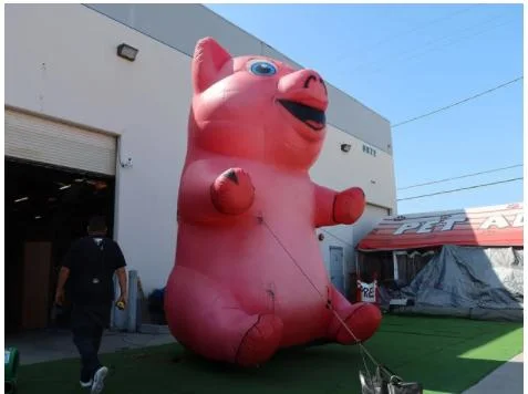 2023 Nueva Venta caliente mascota Gigante Publicidad Elefante Inflatable Animal Para la venta