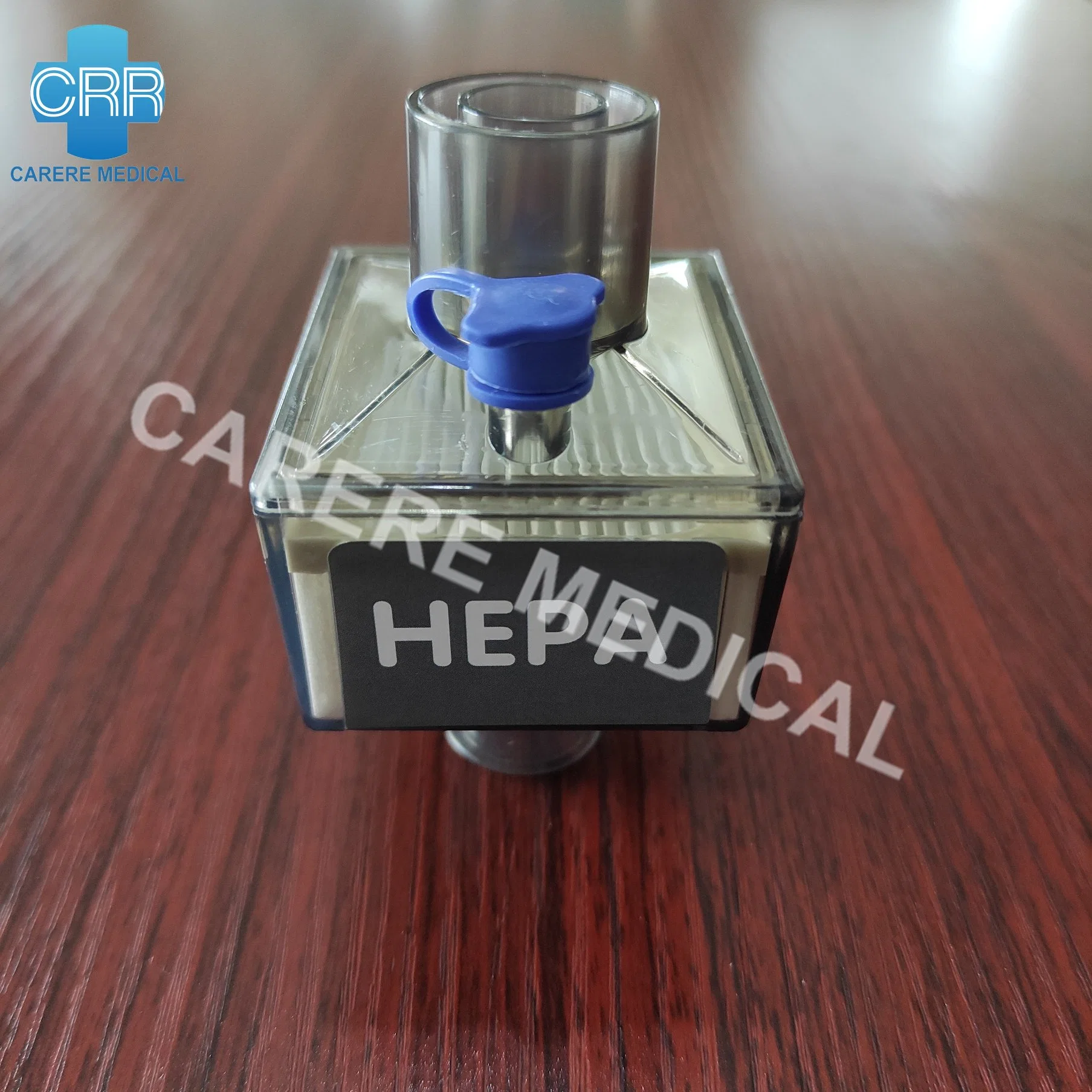 Medical Machine Medical Products High Efficiency BV Filter Disposable HEPA Filter Hmef Filter Bacterial Viral Filter with Gas Sampling Line Port