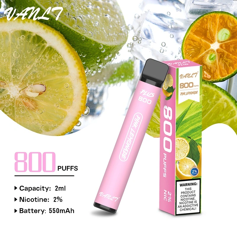 Profesional Ecig Fabricante de productos de vaporización Vanlt VAPE Lemonade Rosa Lápiz VAPE Flavor