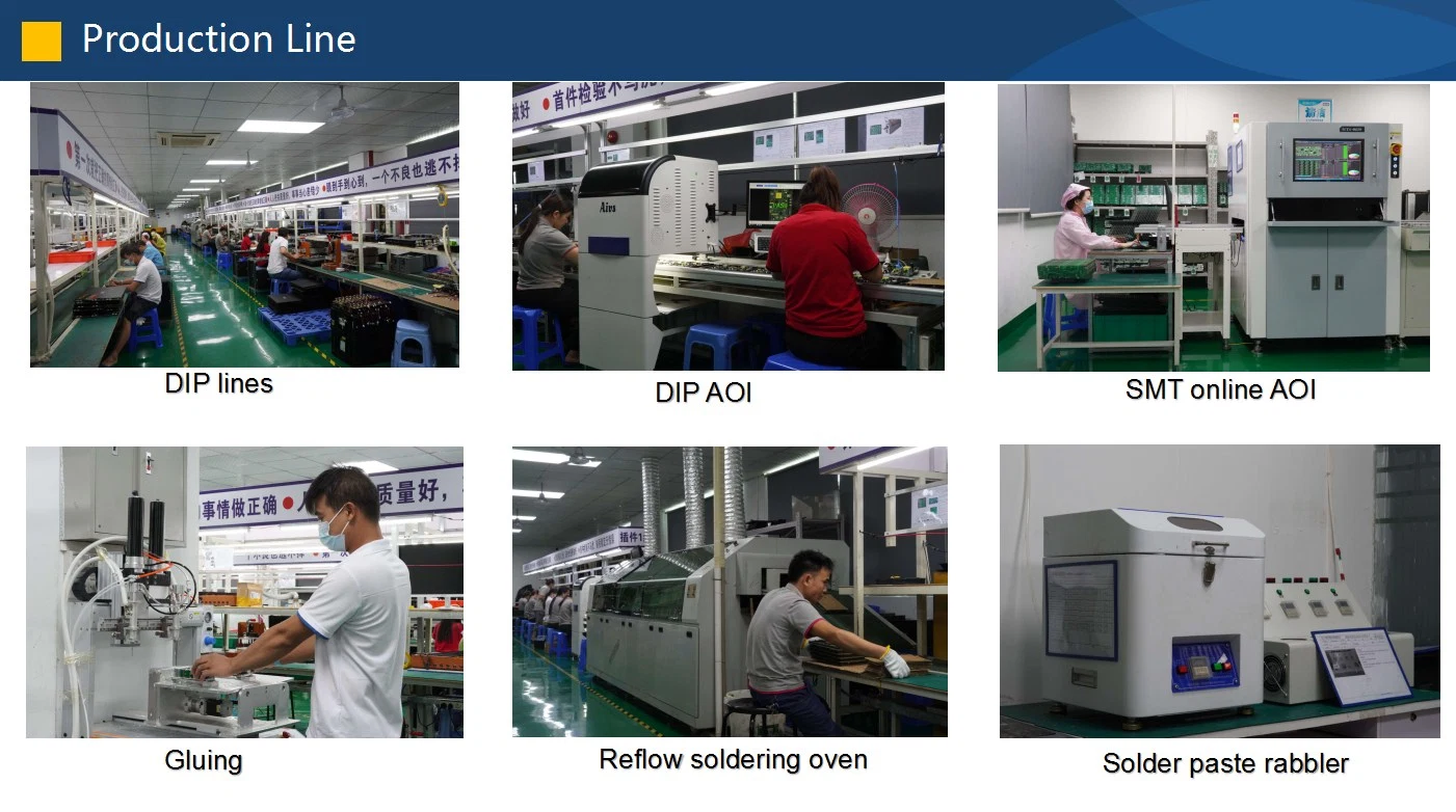 Placa de circuito electrónico clonar el servicio de modificar el nuevo diseño de PCB PCBA Armado de PCB para el desarrollo de la fábrica de diseño