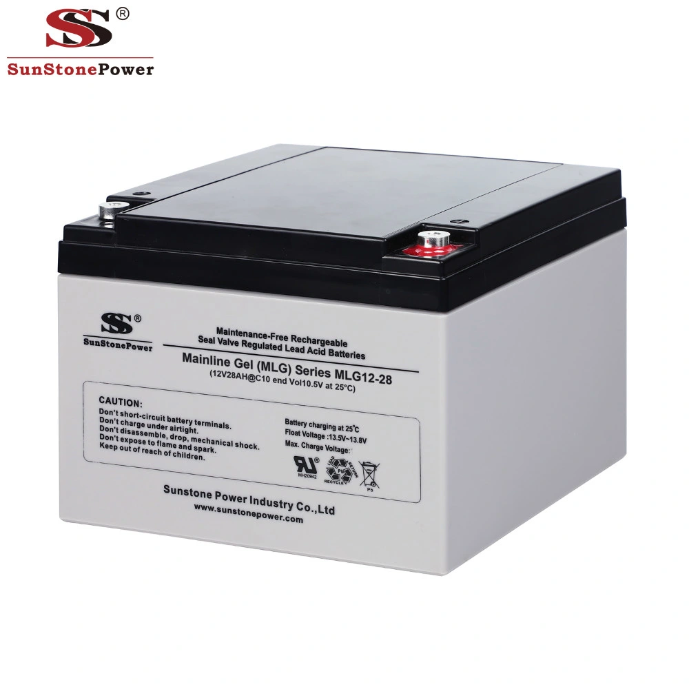 12V 24ah Sealed Deep Cycle Gel Battery for 5kw Solar Power System