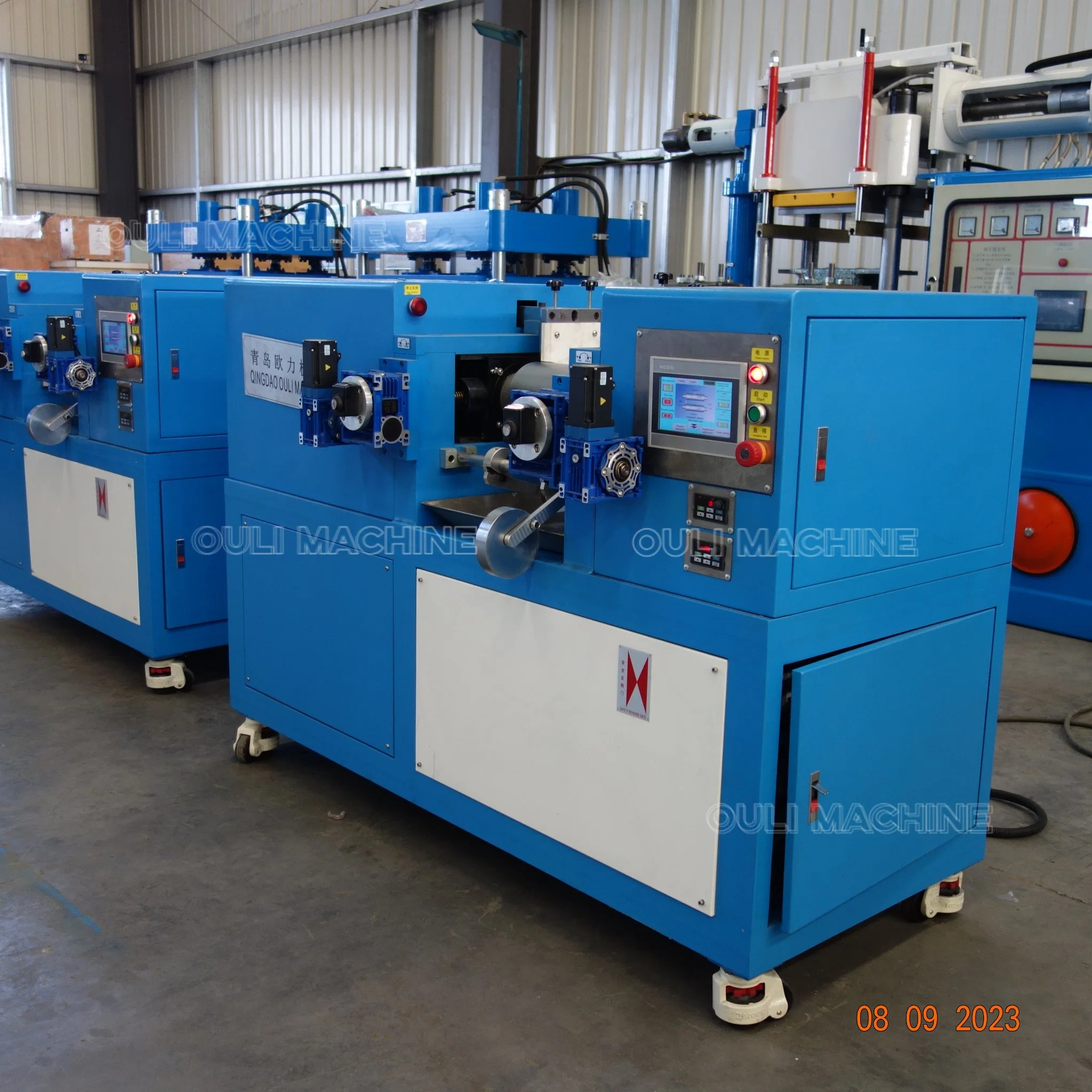 Laboratory Plastic Roll Mill, Two Roll Rubber Mix Milling Mill