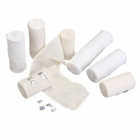 Medical Cotton Bandage Surgical Spandex Crepe Elastic Bandage