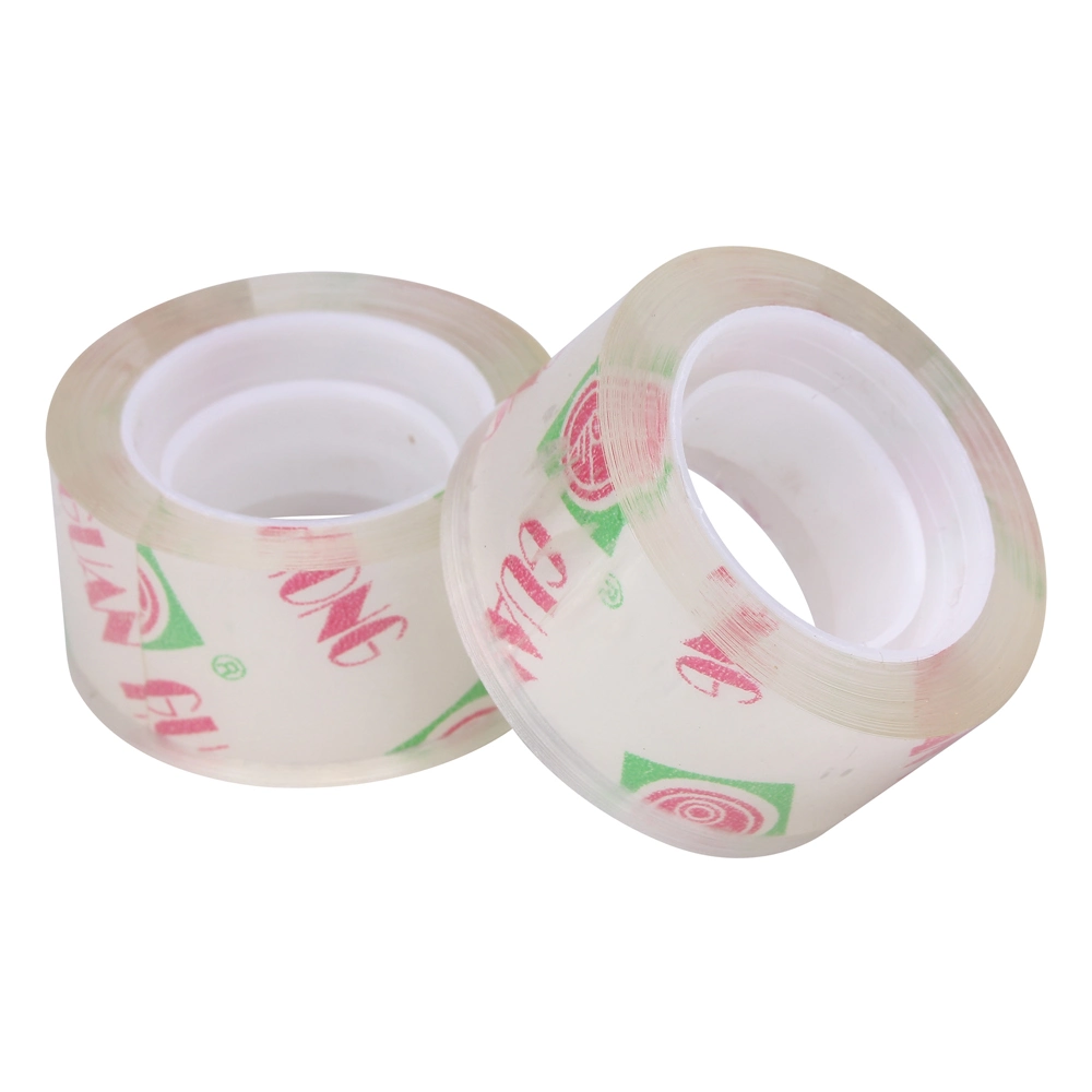 Clear Adhesive Gum Tape Low Noise No Noise Tape Factory Sales Wholesale/Supplier Transparent Sticker Paper