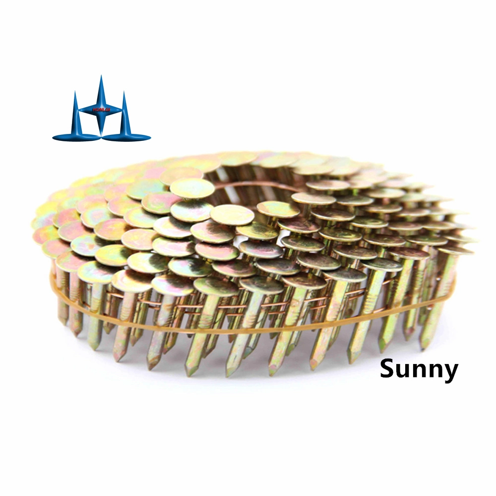 Eg Smooth Roofing Coil Nails 1" Collated Roofing Coil Nails 120 X 60 Carton Eg Asphalt Roofing Coil Nails