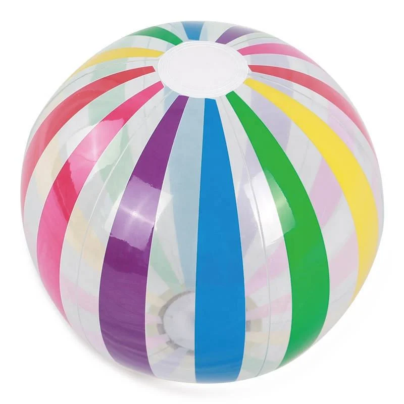 Promoción Clear PVC inflable Beach Ball