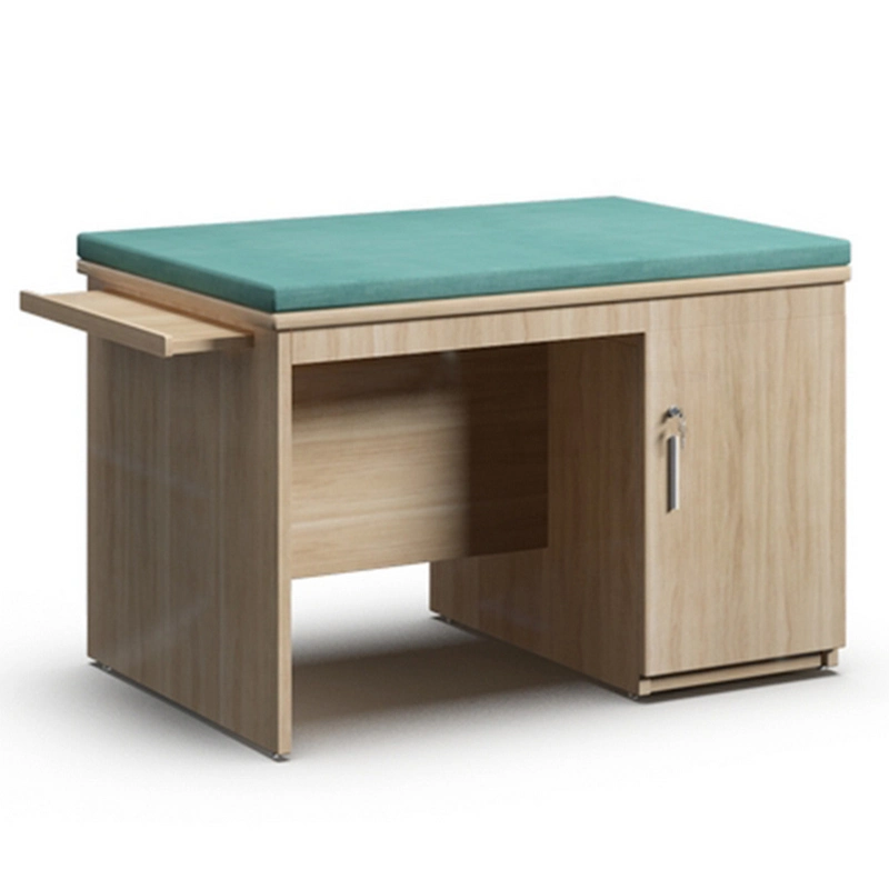 Meubles médicaux en bois pour hôpital Table portable pliante Lit de massage pliable