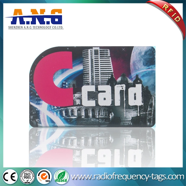 T5577 Hotel Key Contactless Smart Card / Passive RFID Card with Magnetic Stripe