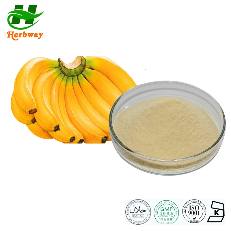 Herbway Food Grade Water Soluble Banana Juice Powder with 60-80 Mesh