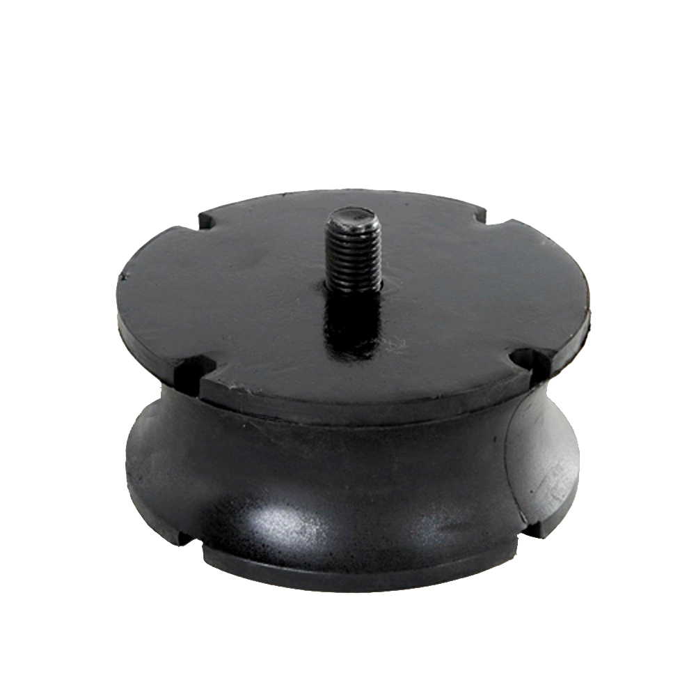 Block Shock Pad Isolators Anti Vibration Silent Thread Rubber Mounts