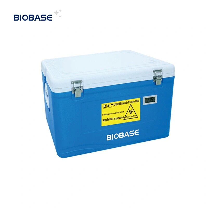Boîte de transport Biobase China Biosafety avec affichage de la température