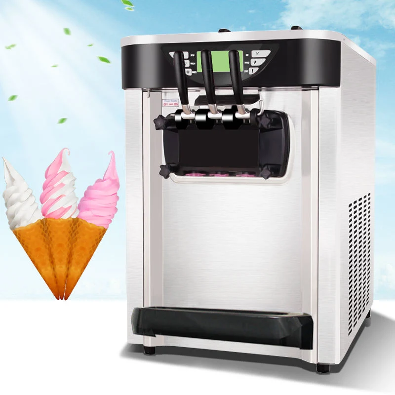 Eiscreme Maschine Selbstfrostende Eiscreme Maschine Maschine A Glace Soft Ice Cream