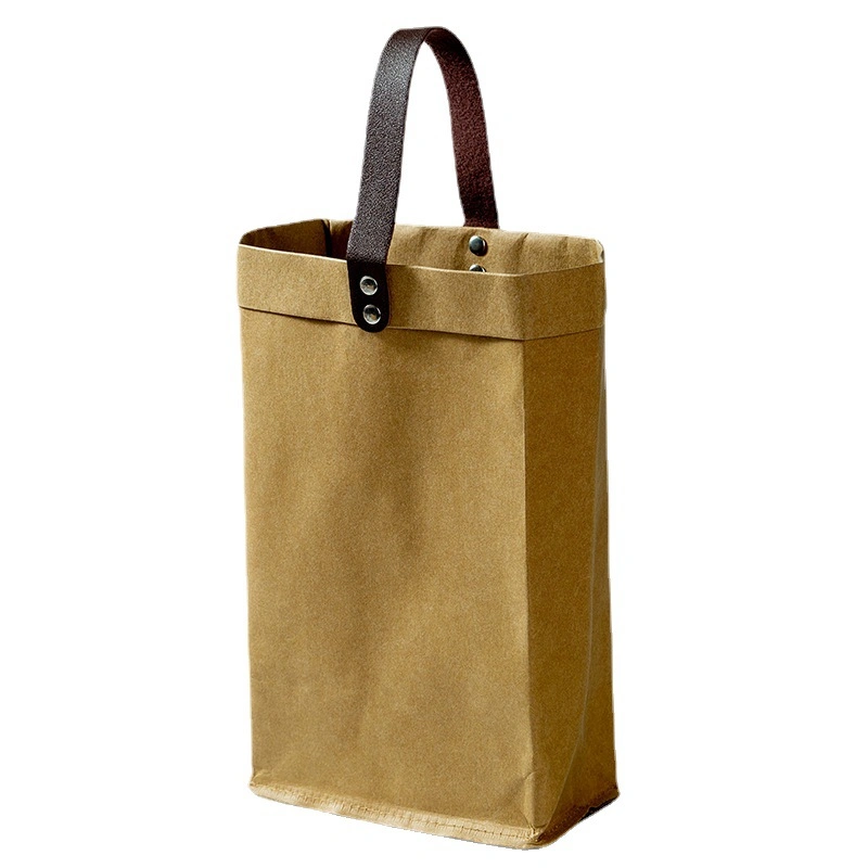 Promotional Gift Wine Spout Cooler Tote Bag PVC Paper Wine Bottle Bag