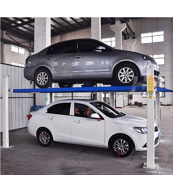 China hidráulica automática de fábrica de coche de cuatro postes grúa de elevación de estacionamiento