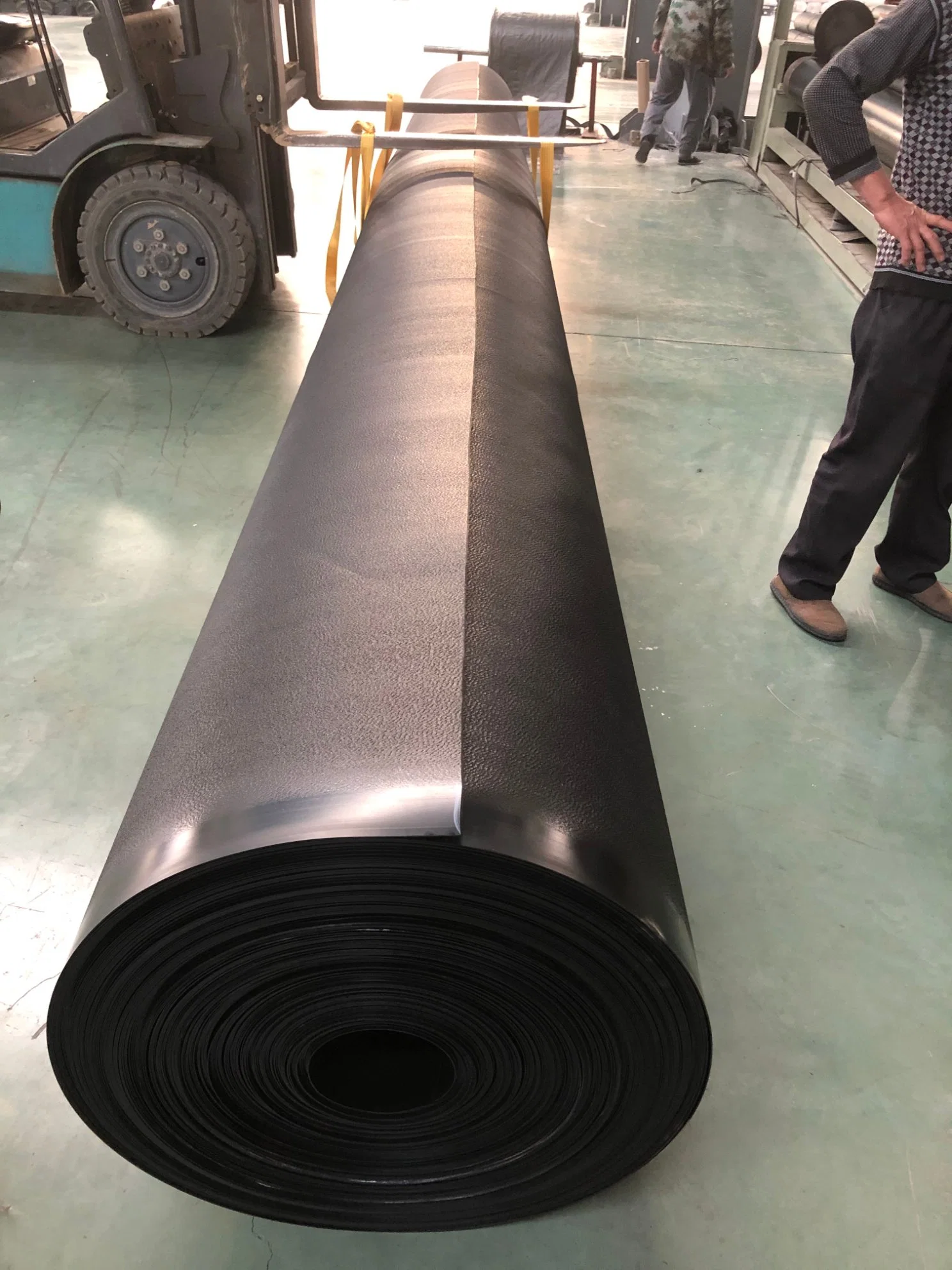 HDPE / PVC Abdichtung Kunststoff Geomembrane Blatt für Aquakultur Teich Liner