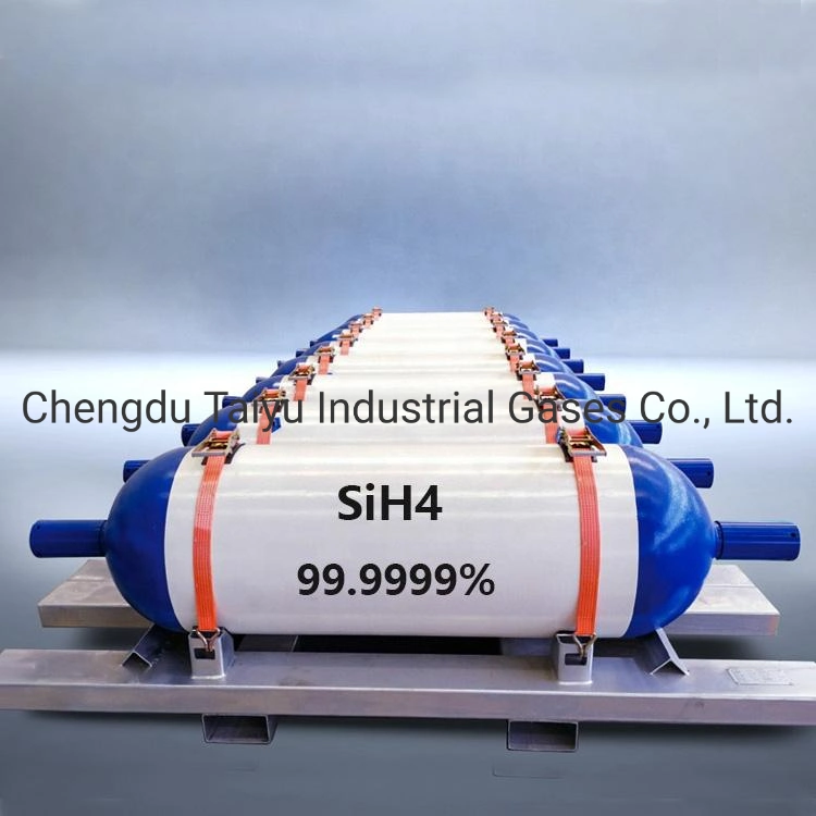 Latest High Purity 99.9999% Factory Price Silicon Tetrahydride Sih4 Silane Gas