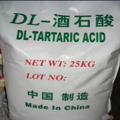 L'acide tartrique Chine usine Vente chaude CAS 133-37-9 de matières premières de la santé