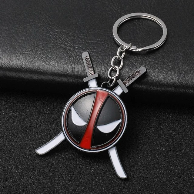 Wholesale/Supplier Custom Logo Free Design X-Men Deadpool Metal Catoon Keychain