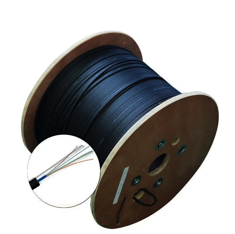 Hot Sale PVC LSZH Steel Jacket Fiber Optic Cable 2/4/6 Cores Optical Fiber Cable